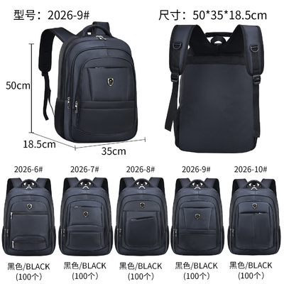 Ransel Laptop Perjalanan Tahan Air Digital Ransel Sekolah Siswa Poliester