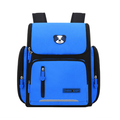 Ransel Sekolah Kulit Dasar Anak Laki-laki Perempuan Anak-anak Ortopedi Mochila 42*32*20cm