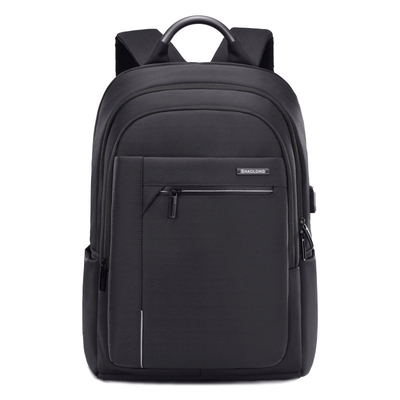 Tas Ransel Laptop Bisnis Kasual Pengisian USB Oxford Tas Travel Tahan Air