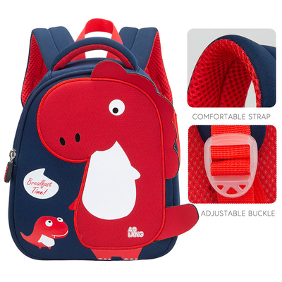 3d Dinosaurus Tahan Air Ransel Anak Kartun Tas Sekolah Anak OEM