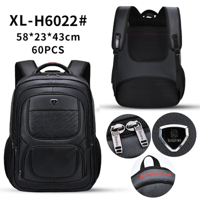 Tas Ransel Kasual Bisnis PU 23 Inch Pria Tas Tahan Air Multifungsi