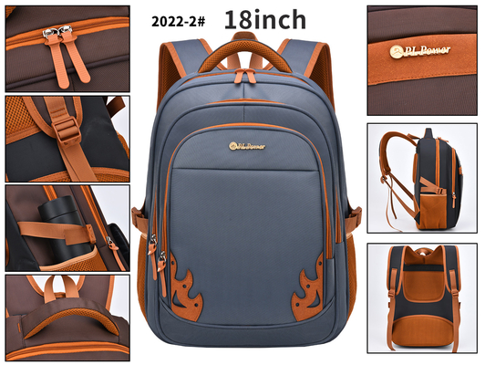 Ransel Bisnis Kasual Perguruan Tinggi Ransel Laptop Tahan Air 18 Inci