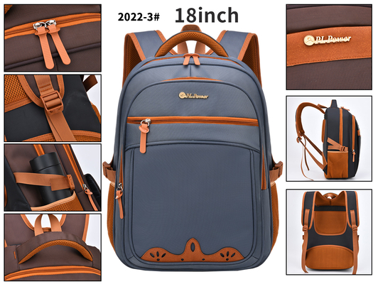 Ransel Bisnis Kasual Perguruan Tinggi Ransel Laptop Tahan Air 18 Inci