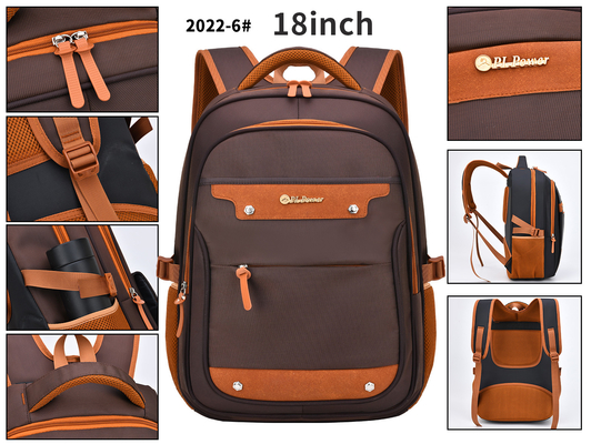 Ransel Bisnis Kasual Perguruan Tinggi Ransel Laptop Tahan Air 18 Inci