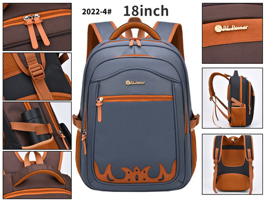 Ransel Bisnis Kasual Perguruan Tinggi Ransel Laptop Tahan Air 18 Inci