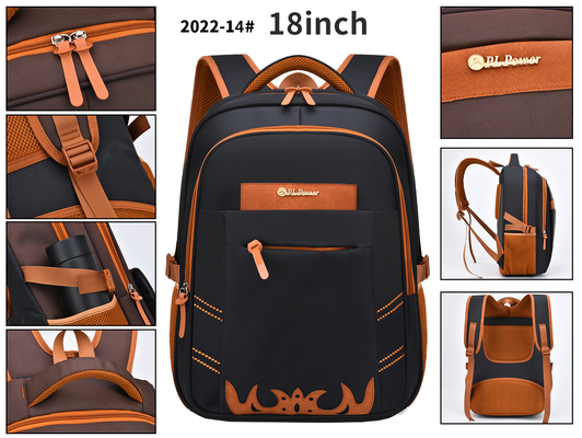 Tas Ransel Kasual Bisnis Nilon Tahan Air Ransel Laptop Sekolah Pelajar 18 Inch