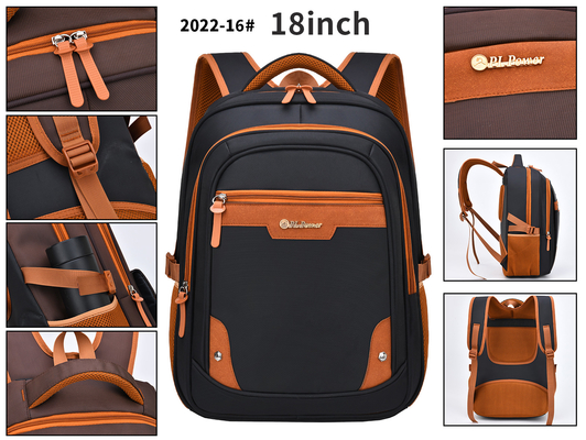 Tas Ransel Kasual Bisnis Nilon Tahan Air Ransel Laptop Sekolah Pelajar 18 Inch