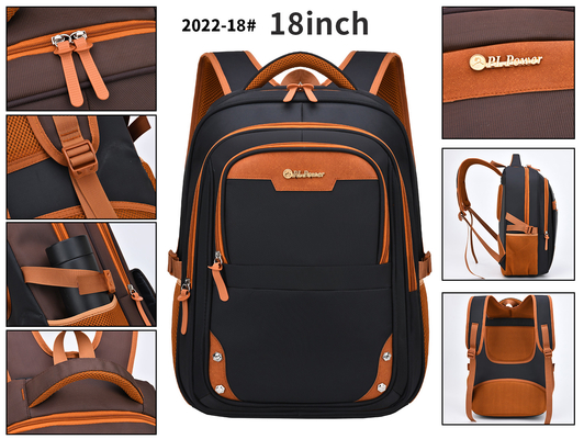 Tas Ransel Kasual Bisnis Nilon Tahan Air Ransel Laptop Sekolah Pelajar 18 Inch