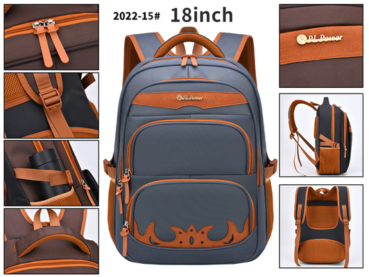 Tas Ransel Kasual Bisnis Nilon Tahan Air Ransel Laptop Sekolah Pelajar 18 Inch