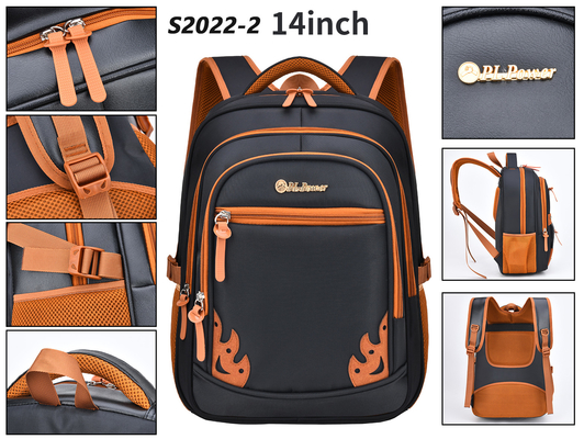Sertifikasi BSCI Business Casual Backpack Nylon 14 Inch Laptop Backpack 1000g