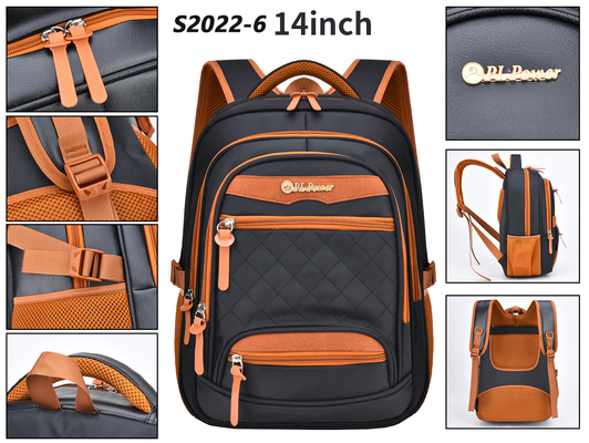 Sertifikasi BSCI Business Casual Backpack Nylon 14 Inch Laptop Backpack 1000g