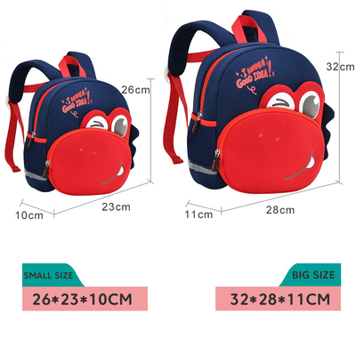 ODM Dinosaurus Anak Ransel 3D Kartun Balita TK Mochila Untuk Anak Laki-laki Perempuan 2-5 Tahun