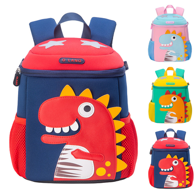 TK Tahan Air Ransel Anak-anak Mochila Dinosaurus 3D Kartun Lucu Tas Buku Balita