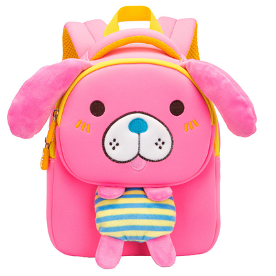 Kartun Anak Ransel Mewah Mewah Neoprene Anjing Lucu Tas Anak Anak Hadiah