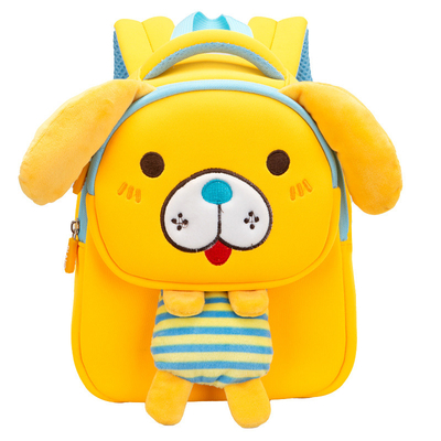 Kartun Anak Ransel Mewah Mewah Neoprene Anjing Lucu Tas Anak Anak Hadiah
