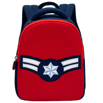 BSCI Airplane Pilot Anak Balita Ransel Neoprene TK Tahan Air Tas Sekolah