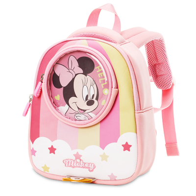 Minnie Mickey Tas Ransel Anak Tahan Air Disney Kindergarten Childrens Anti Lost Mochila
