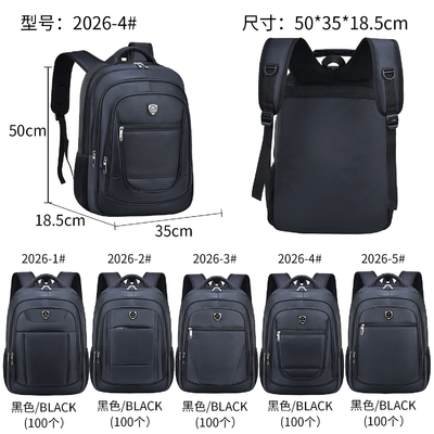 Tas Ransel Kasual Pria Bisnis Multifungsi 19,5 Inci Tas Laptop