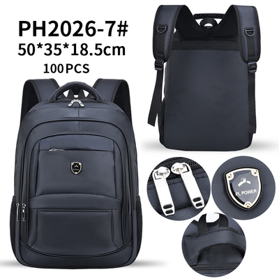 Ransel Laptop Perjalanan Tahan Air Digital Ransel Sekolah Siswa Poliester