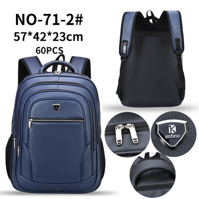 PU Rucksack Tas Laptop Kulit Pria Tas Ransel 23 Inci 1000g