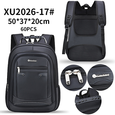 Tas Ransel Komputer Nilon Pria Wanita Pria Laptop Kasual Tas Travel