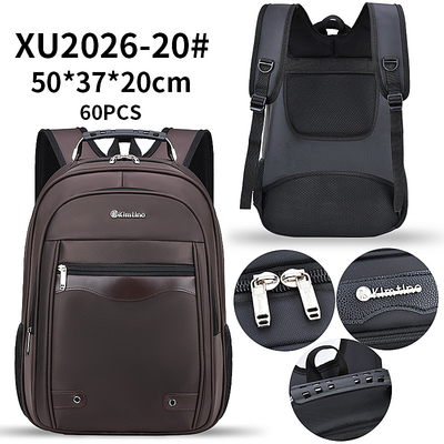 Tas Ransel Komputer Nilon Pria Wanita Pria Laptop Kasual Tas Travel