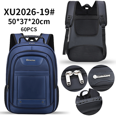 Tas Ransel Komputer Nilon Pria Wanita Pria Laptop Kasual Tas Travel