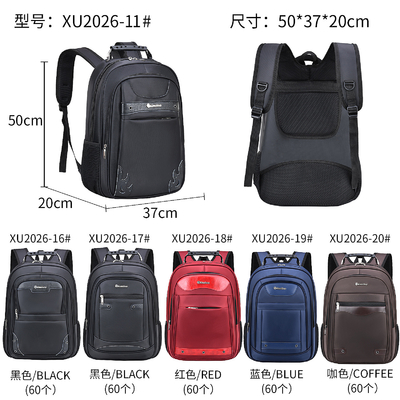 Tas Ransel Komputer Nilon Pria Wanita Pria Laptop Kasual Tas Travel