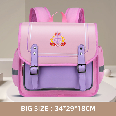 Tas Ransel Sekolah Kulit Desain Kunci Oxford Kids School Book Bags