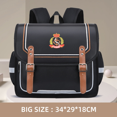Tas Ransel Sekolah Kulit Desain Kunci Oxford Kids School Book Bags