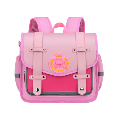 Ransel Sekolah Nylon Kulit Paten Trendi Untuk Anak Laki-Laki 6-12Y
