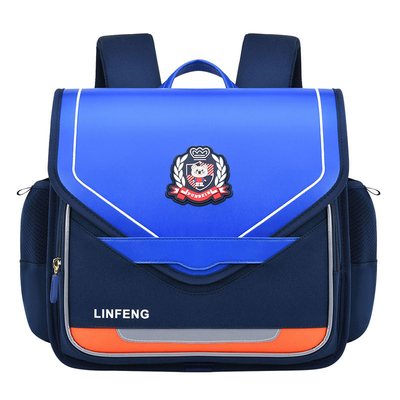 Ransel Sekolah Kulit Tahan Air Tas Sekolah Ortopedi Untuk Anak Laki-Laki 1000g