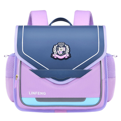 Ransel Sekolah Kulit Tahan Air Tas Sekolah Ortopedi Untuk Anak Laki-Laki 1000g