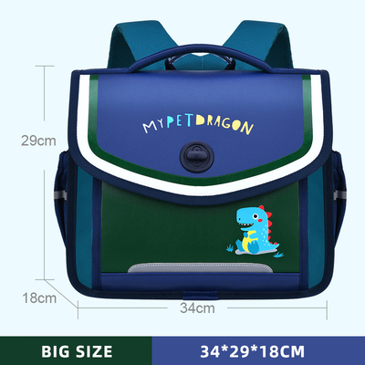Kartun Kulit Anak Laki-laki Dinosaurus Ransel Tas Buku Balita Untuk 6 12 Tahun