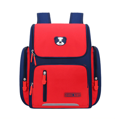 Ransel Sekolah Kulit Dasar Anak Laki-laki Perempuan Anak-anak Ortopedi Mochila 42*32*20cm