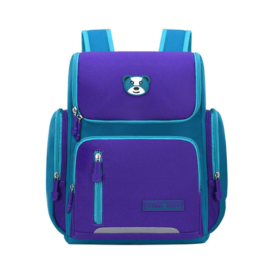 Ransel Sekolah Kulit Dasar Anak Laki-laki Perempuan Anak-anak Ortopedi Mochila 42*32*20cm