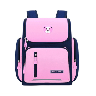 Ransel Sekolah Kulit Dasar Anak Laki-laki Perempuan Anak-anak Ortopedi Mochila 42*32*20cm