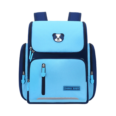 Ransel Sekolah Kulit Dasar Anak Laki-laki Perempuan Anak-anak Ortopedi Mochila 42*32*20cm