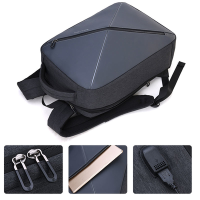 ODM USB Laptop Ransel Anti Pencurian 15.6 Inch Pria Perjalanan Rekreasi Ransel Sekolah