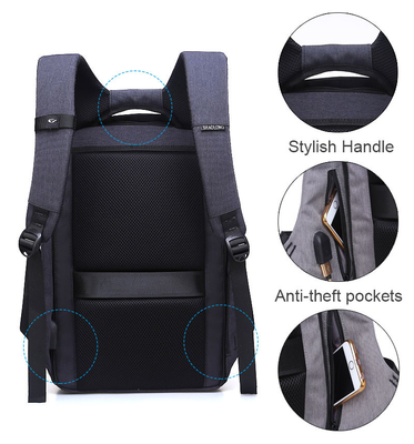 Tas Laptop Bisnis Anti Pencurian Tas Laptop Multifungsi Tahan Air 17 Inch