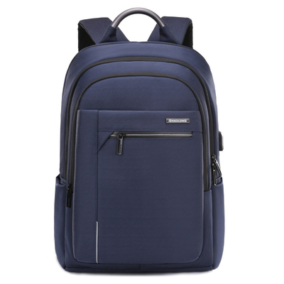Tas Ransel Laptop Bisnis Kasual Pengisian USB Oxford Tas Travel Tahan Air