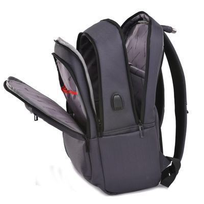Tas Ransel Laptop Bisnis Kasual Pengisian USB Oxford Tas Travel Tahan Air