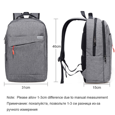 Ransel Laptop 15.6 Inch Multifungsi Pria Wanita Vintage Kasual Ransel Kanvas