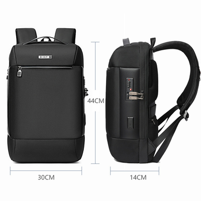 Ransel Laptop Bisnis Anti Pencuri Kapasitas Besar Nylon 15.6inch