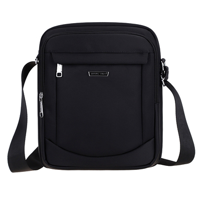 Tas Bahu Messenger Tahan Air Kasual Bisnis Hitam Biru