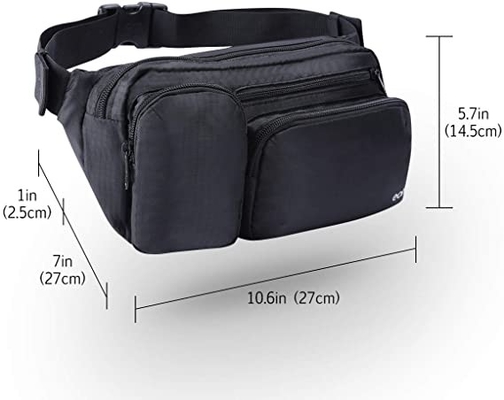 Fashion Fanny Pack Kapasitas Besar Beberapa Kantong Untuk Hiking