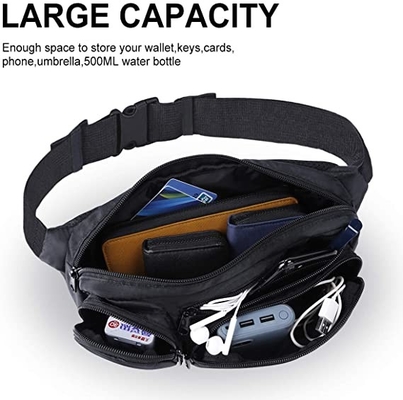 Fashion Fanny Pack Kapasitas Besar Beberapa Kantong Untuk Hiking