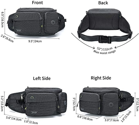 Bum Dog Walking Bag Menjalankan Tas Pinggang Untuk Hiking Bersepeda