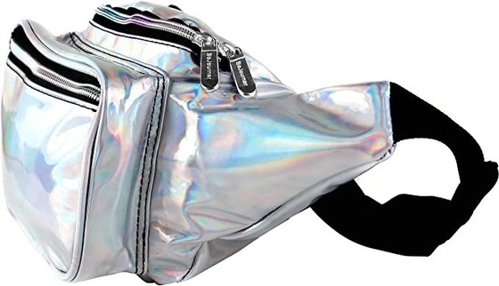 PU Rave Bum Bag Waist Pack Untuk Wanita Pria Anak Kecil Sedang Besar