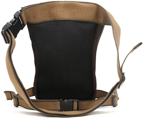 Taktis Bersepeda Kanvas Drop Leg Bag Hiking Waist Pack Untuk Pria Wanita